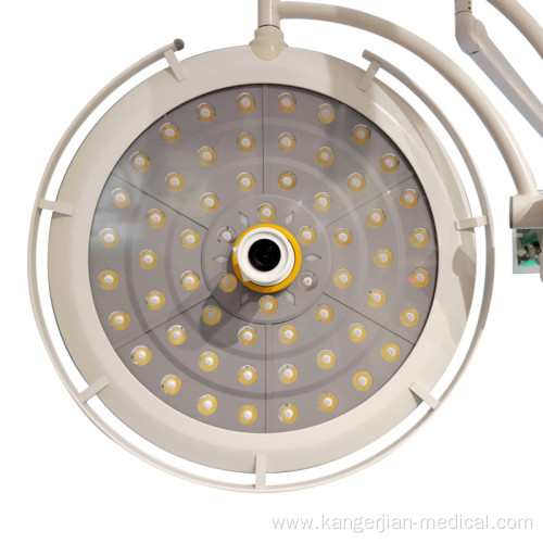 hospital two satellite operating led lamps full led 500/500 surgical lights 120000 lux surgery lighting medical